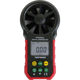 Tekpower TP6252A Digital Anemometer Wind Speed Air Velocity Meter, Air Flow Meter, MS6252A,HYELEC 6252A
