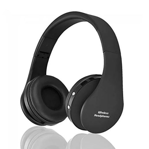 Hisonic HS8252 Foldable Wireless Stereo Bluetooth Headphones with Microphone (Black)