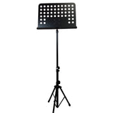 Hisonic 7112 Tripod Adjustable Orchestra Sheet Music Stand Black