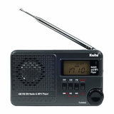 Kaito KA345 Pocket Digital DSP AM FM Shortwave Clock Radio and MP3 Player