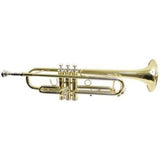 Hisonic Signature Series 2110L Bb Trumpet with Case, Brass Finish