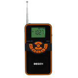DEGEN DE22 3-in-1 Rechargeable AM/FM Shortwave Radio, Portable Speaker & MP3 Player with Built-in Micro SD/TF Card Reader