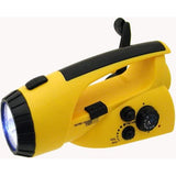 Kaito KA503 Emergency Wind-up 5-LED Flashlight with AM/FM Radio