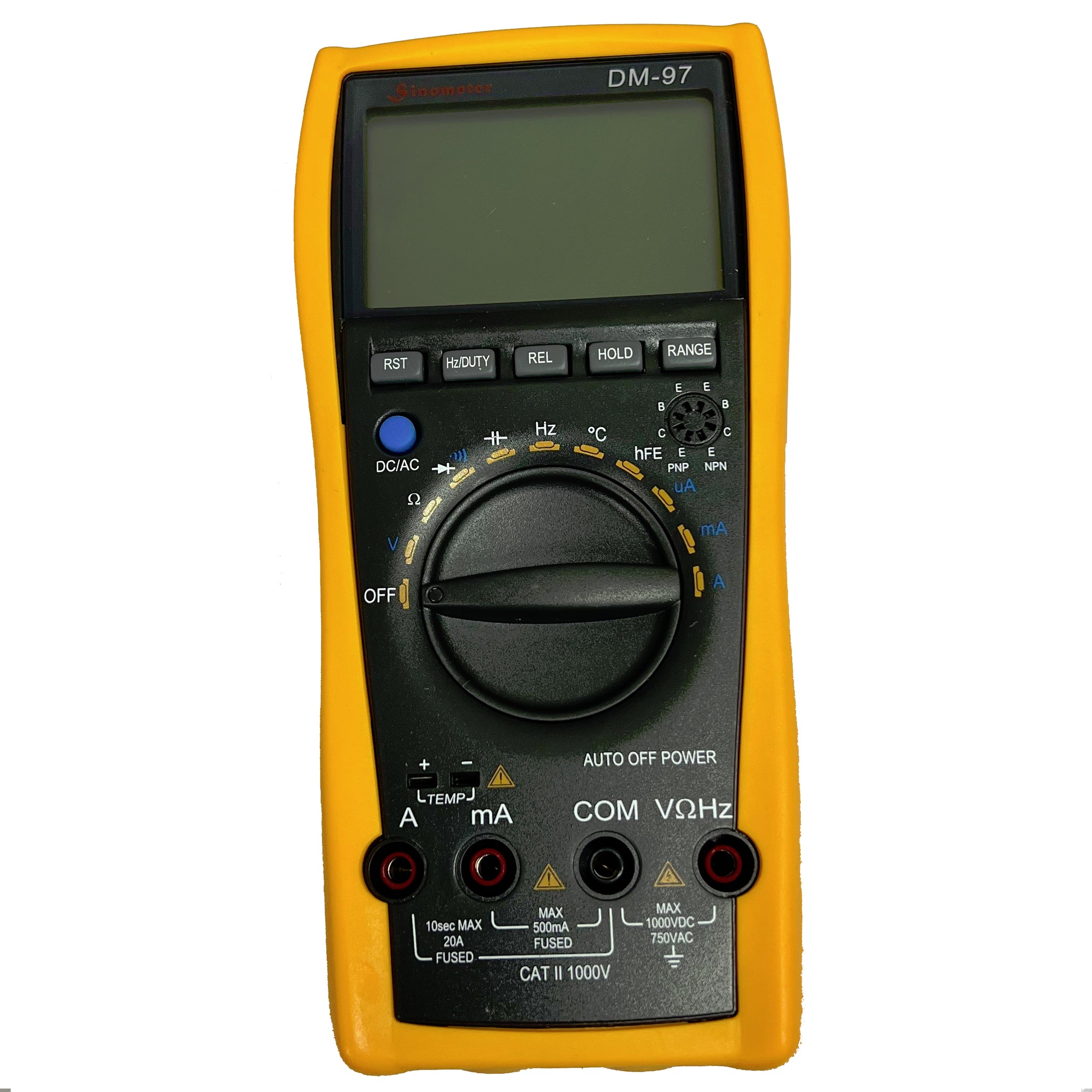 Sinometer DM97 Digital Multimeter – Kaito Electronics Inc