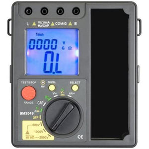 Sinometer BM3549 Digital Multimeter & Insulation Tester, 2500 V / 40 GOhm