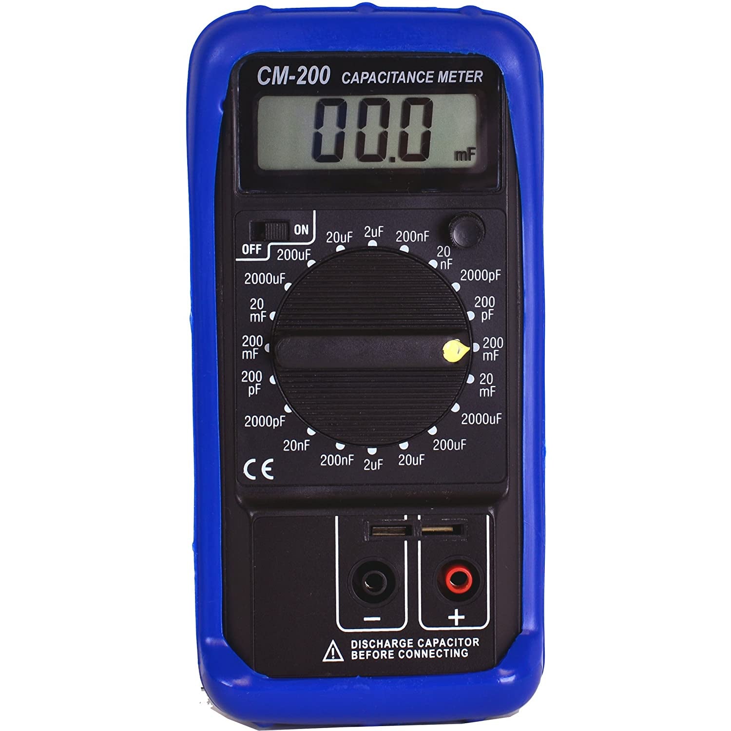 Sinometer CM200 Professional 10-range Capacitance Meter – Kaito ...