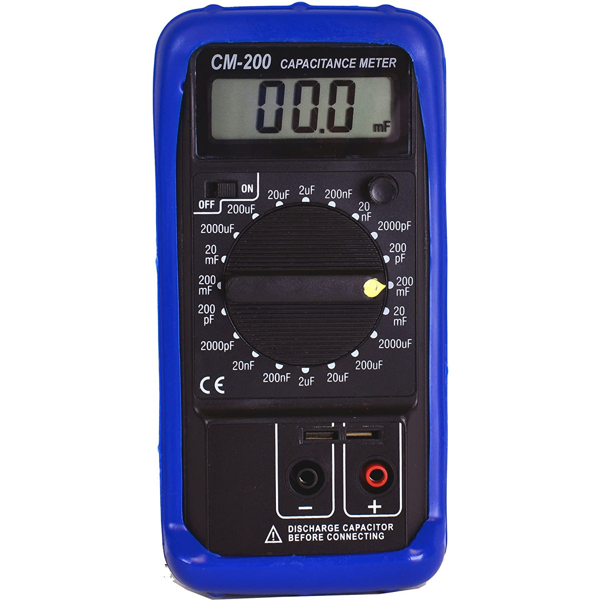 Sinometer CM200 Professional 10-range Capacitance Meter – Kaito ...