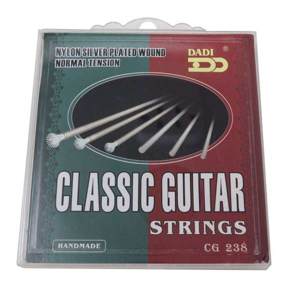 Plated String Nylon Silver Plated Wound Normal Tension Classic Guitar Strings CG238 ...