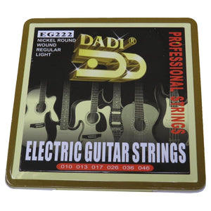 Nickel Round Wound Regular Light Electric Guitar Strings EG222