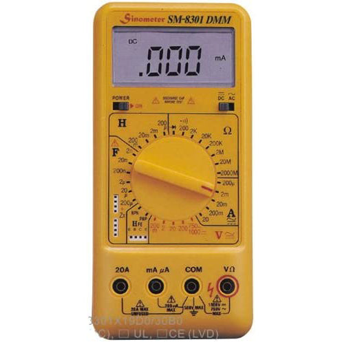 Sinometer TP8301 A10-Function 30-Range True RMS Digital Multimeter & L ...