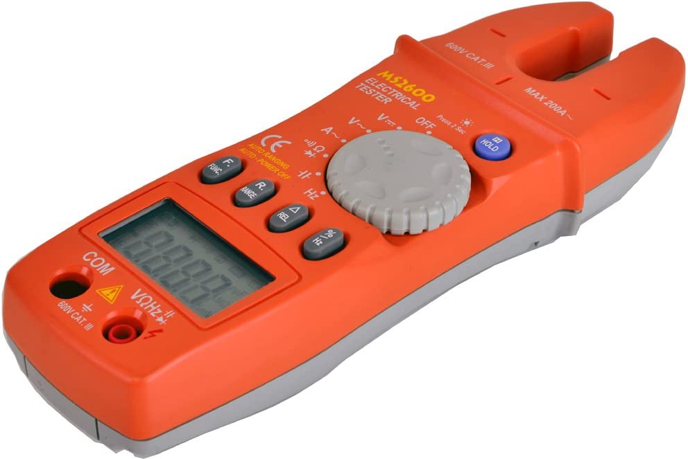 Sinometer digital auto/manual range clamp meter, MS2600 – Kaito ...