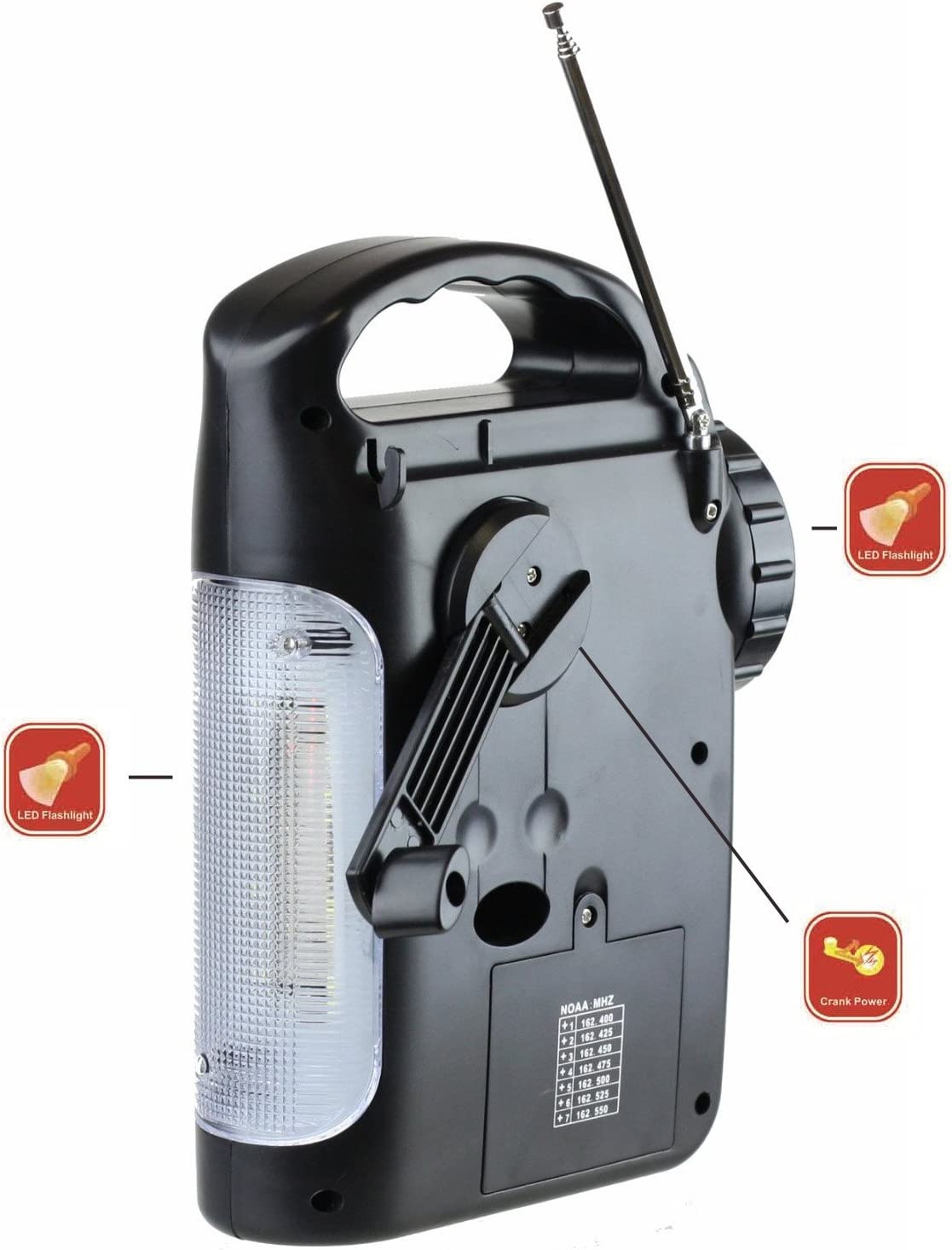 Kaito KA339W Multi-Functional 4-Way Powered LED Camping Lantern