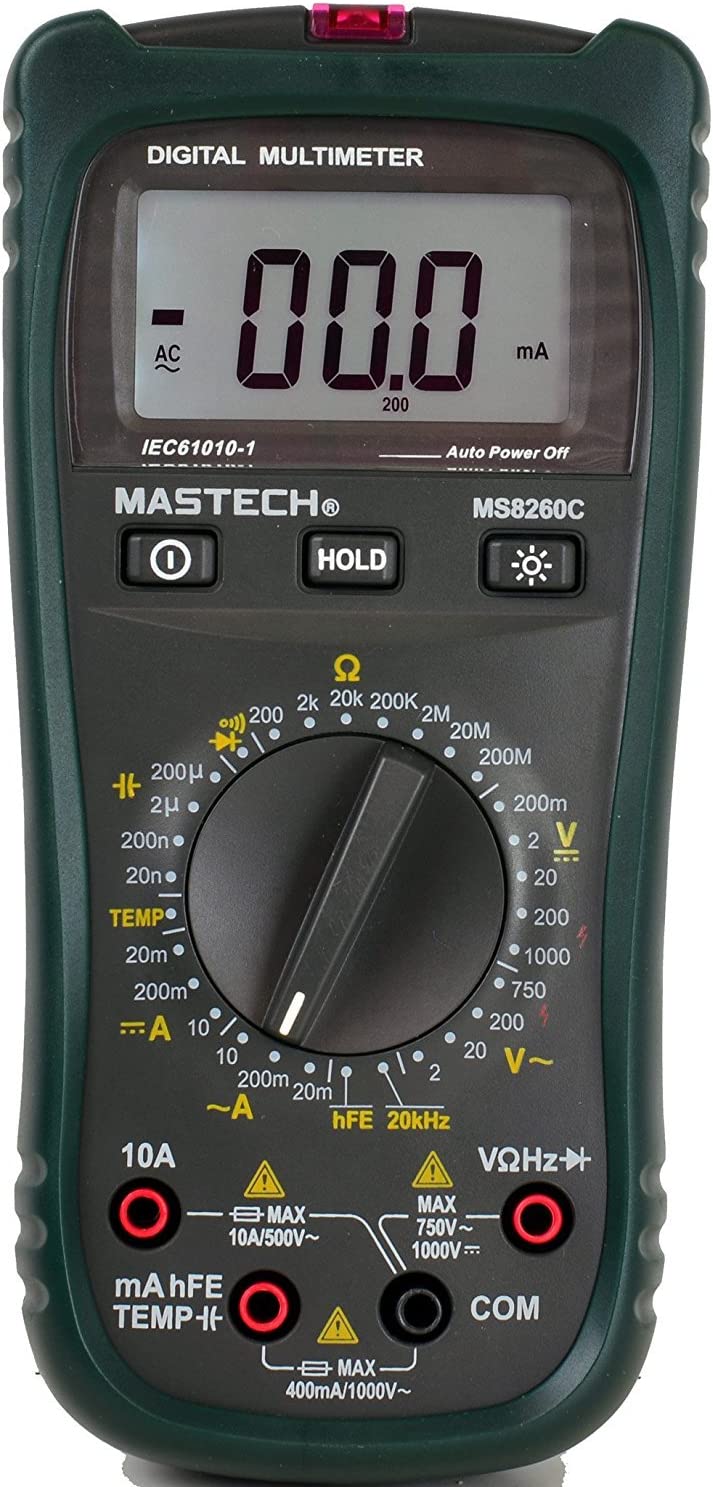 Sinometer 917 Sinometer MS8260C Digital Multimeter with Non-contact AC Voltage Detec ...