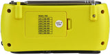 Kaito KA332W Portable Hand Crank Solar AM/FM NOAA Weather Radio Yellow