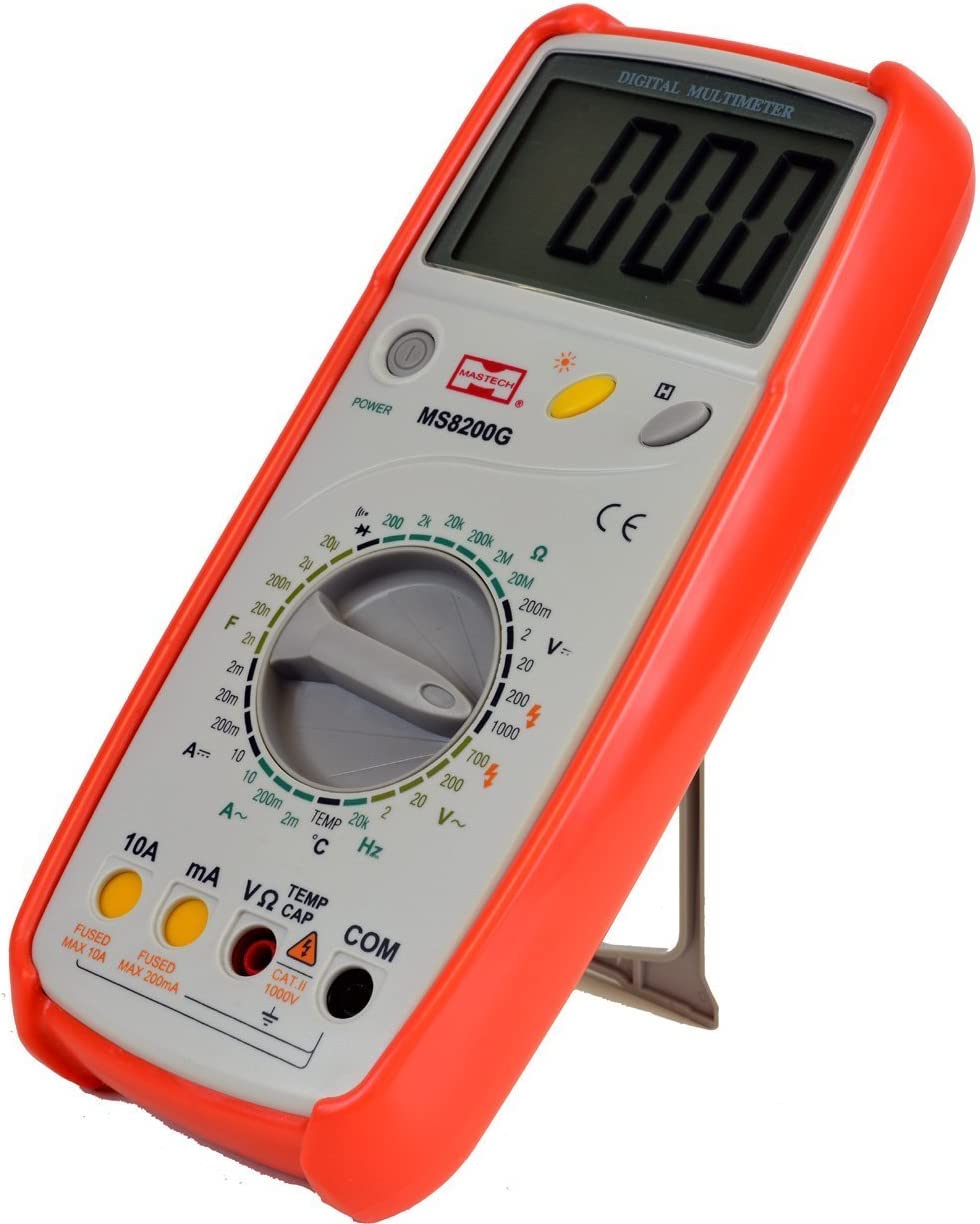 Mastech MS8200G AC/DC 30-Range 10A Digital Multimeter with