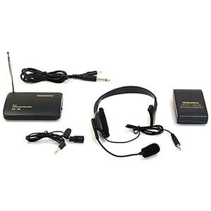 Hisonic WM606 Battery Operated VHF Single-Channel Wireless Camcorder Microphone, like HS707