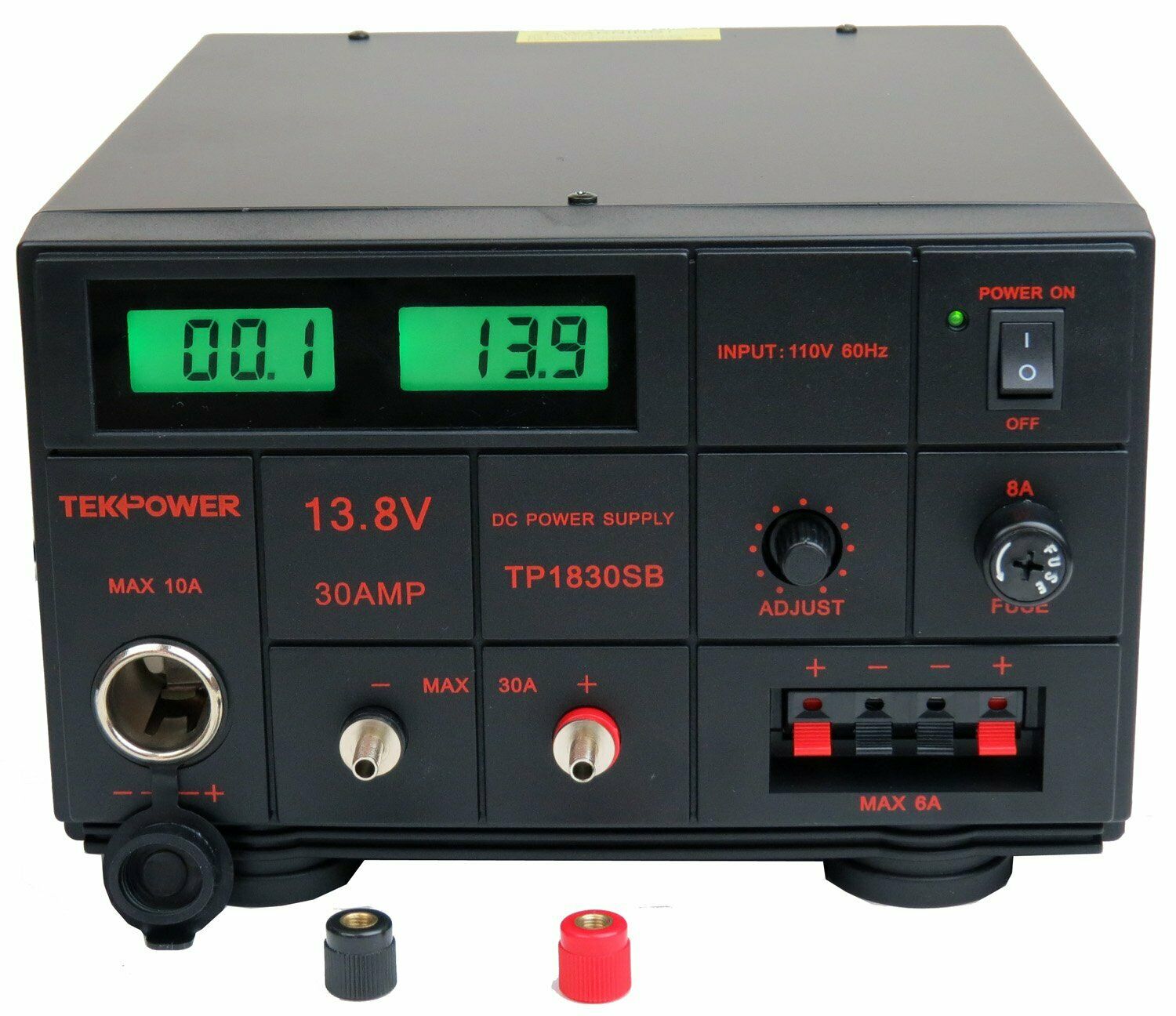 TekPower TP1830SB DC Adjustable DC Power Supply 1.5-15V 30A with