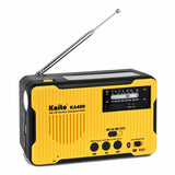 Kaito KA400 Emergency AM FM NOAA Weather Alert Radio with Solar Bluetooth MP3 Player