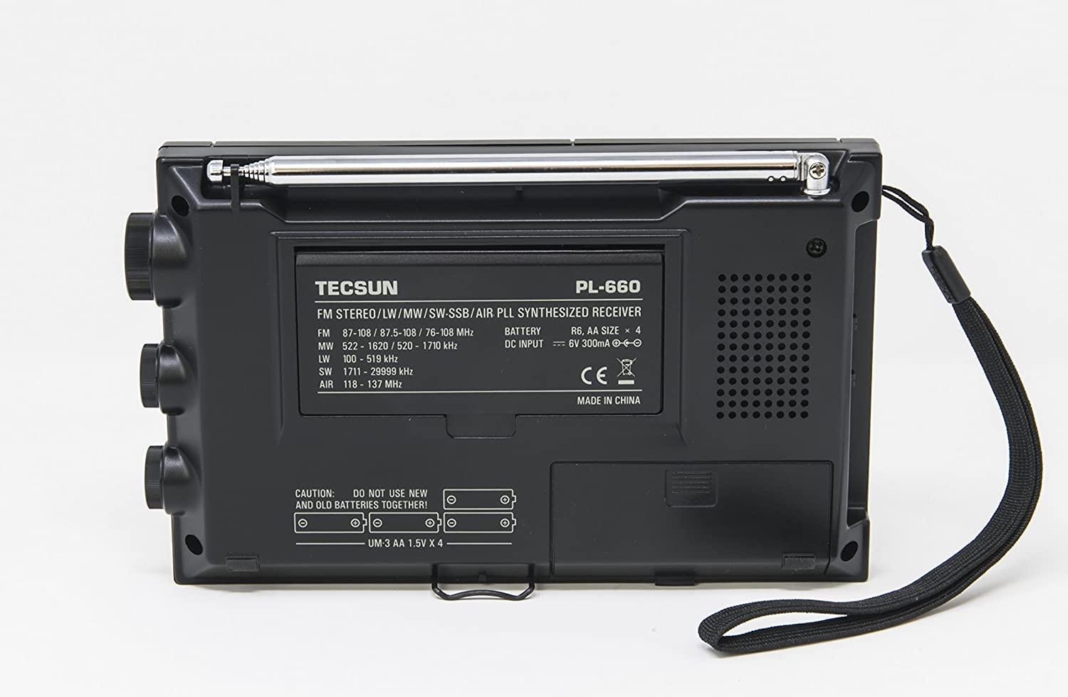 Tecsun PL660 AM FM SW Air SSB Synchronous Shortwave PL-660 Radio 