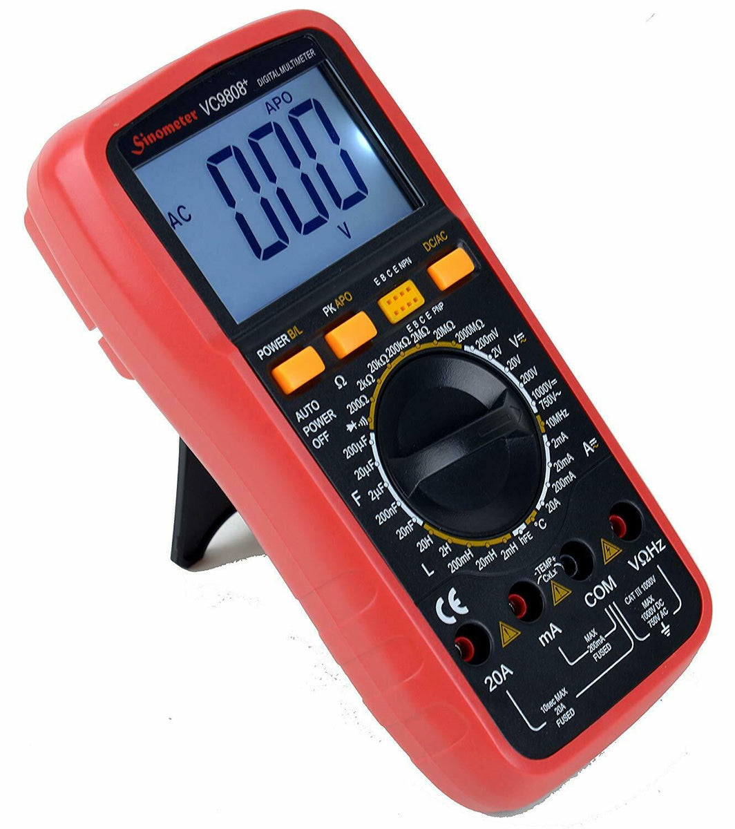 Sinometer VC9808 30 Manual Range Digital Multimeter Tester LCR Meter ...