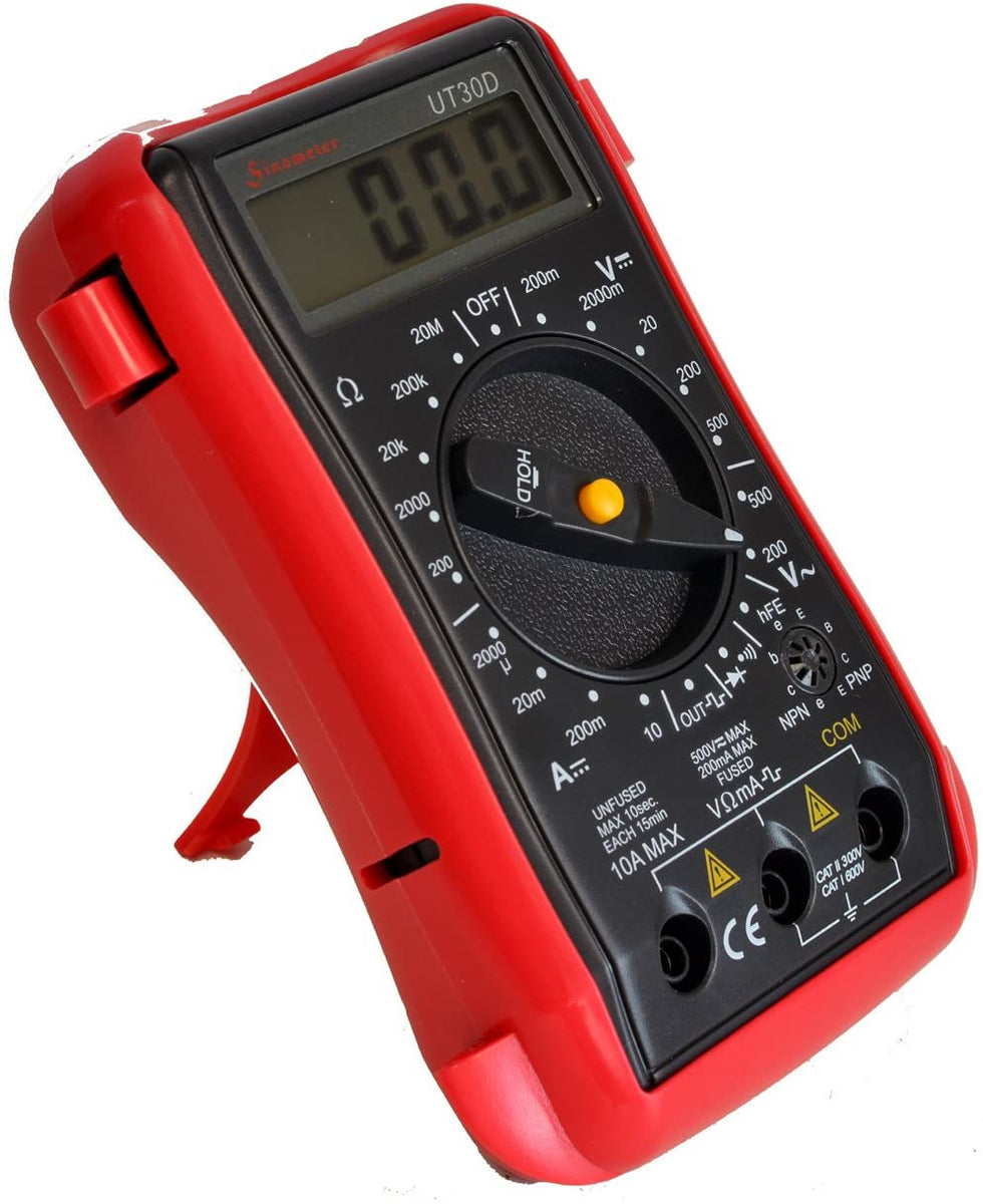 Sinometer UT30D Pocket-size Digital Multimeter with Square Wave Genera ...