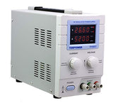 Tekpower TP3005TN Variable Linear DC Power Supply, 0-30V @ 0-5A with Alligator Test Leads; 110/220 Volt Switchable