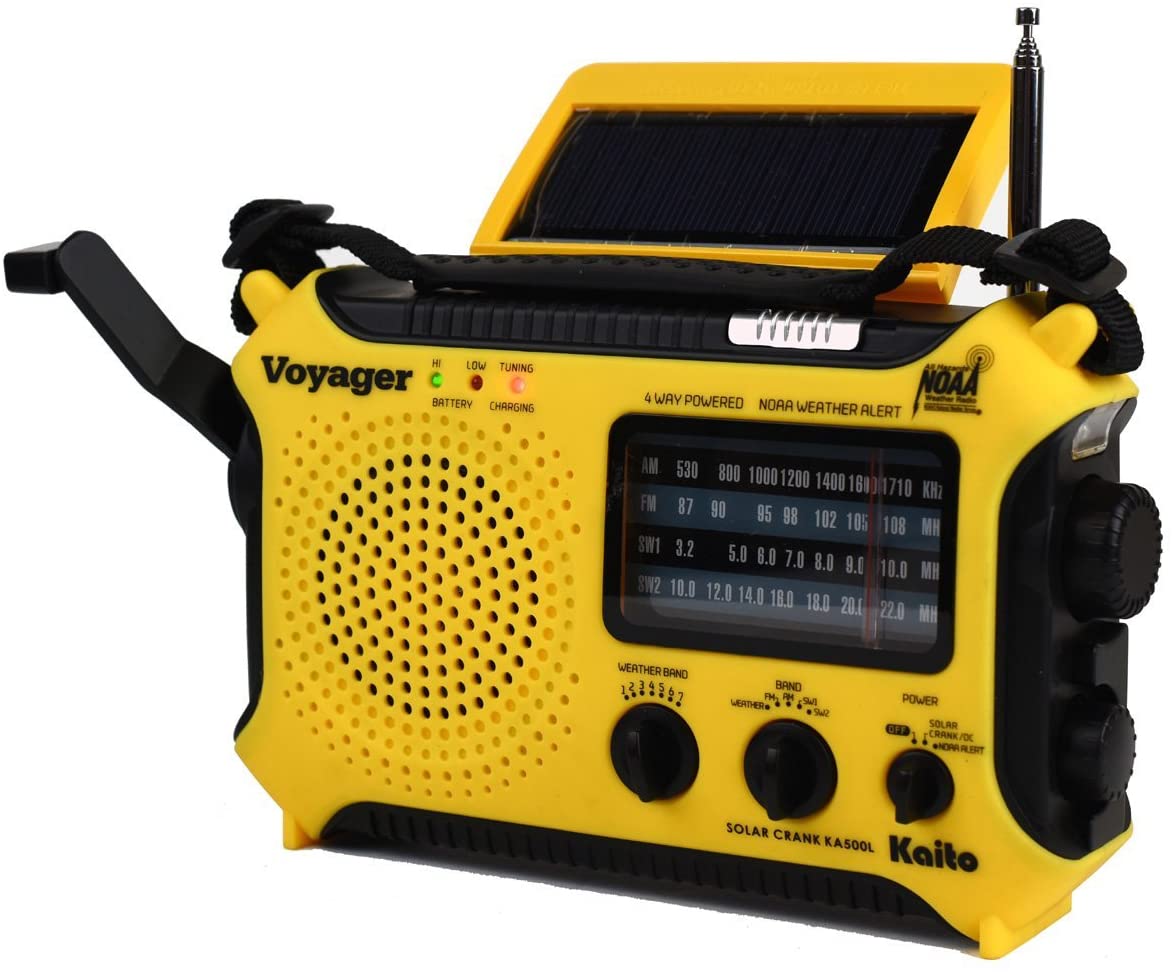 Kaito Voyager Eco Emergency Radio Ka369 Am Fm Noaa Weather | INDIA