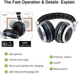 Hisonic HS1709 Open Back Wireless Stereo Bluetooth Noise Cancelling Headphones