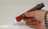 TekPower TP8908C AC Non Contact Voltage Detector NCV with Flashlight and Audible Sound Indicator