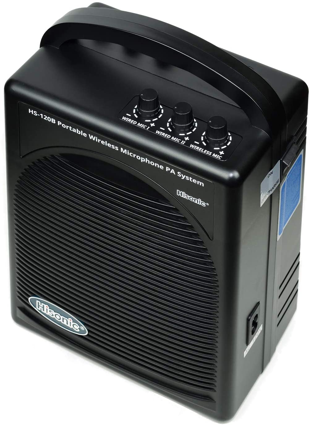 Hisonic HS120BT Portable Speaker System with Wireless Microphones
