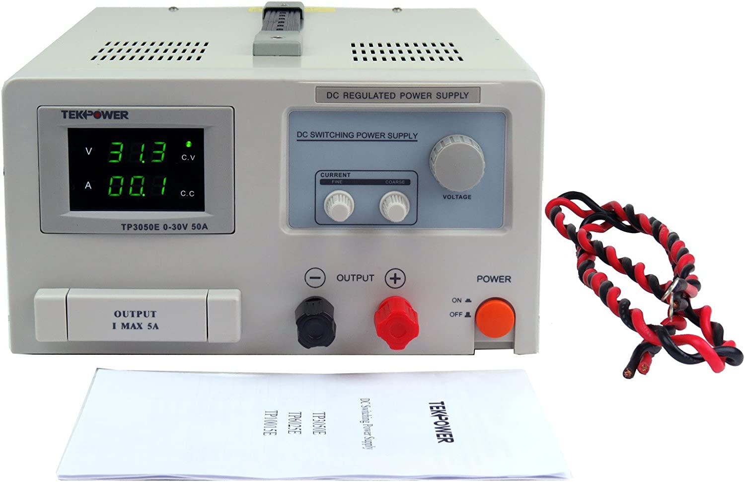 Tekpower TP3050E DC Adjustable Switching Power Supply 30V 50A