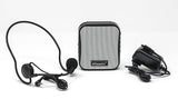 Hisonic HS168BW 8 Watts Portable & Rechargeable Waistband Voice Amplifier with MP3 Player & FM Radio, HS168