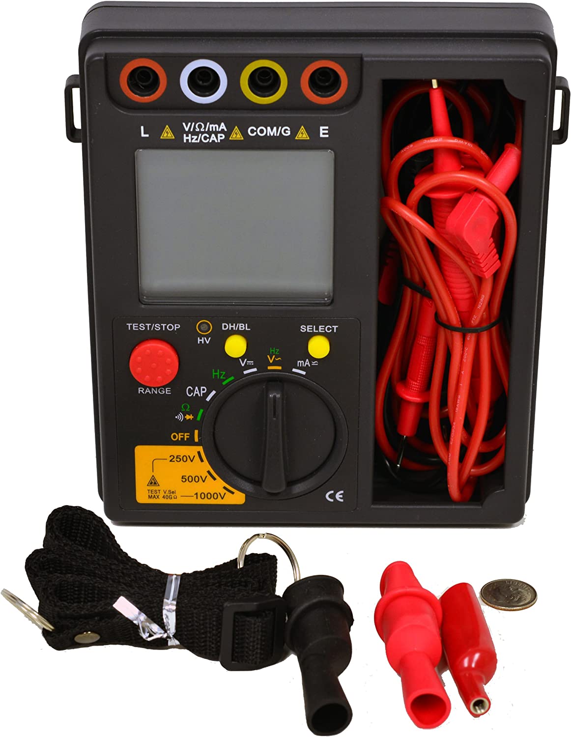 Sinometer BM3549 Digital Multimeter & Insulation Tester, 2500 V / 40 G ...