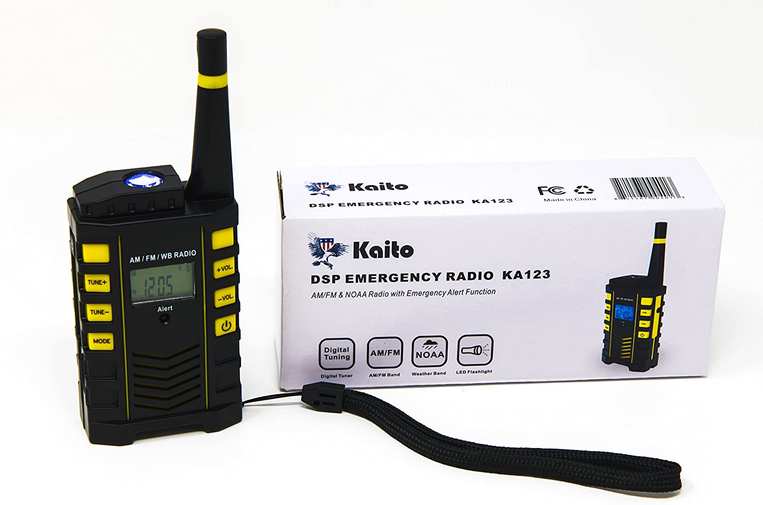 KA123 Pocket Size AM FM NOAA Weather Band Radio – Kaito