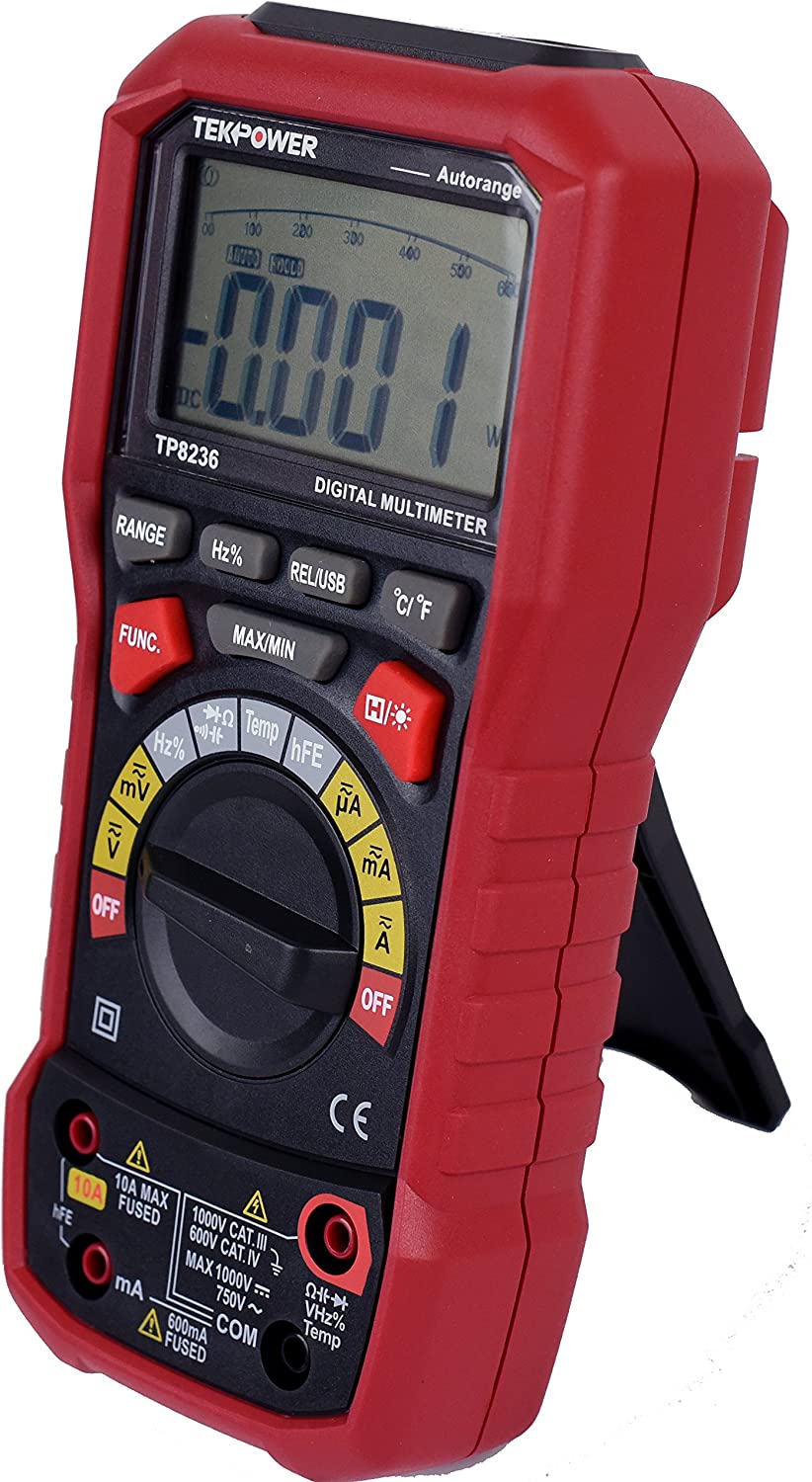 USB Power Meter Tester - 3-9V 0-5A Voltage Current Multimeter With LCD Display