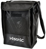 Hisonic HS122B-HH Rechargeable & Portable PA (Public Address) System with Built-in Dual UHF Wireless Microphones (2 Handhelds)