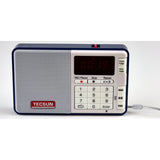 Tescun Q3 Mini Size MP3 Player, FM Radio and Voice/Radio Recorder, Blue