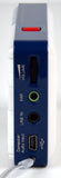 Tescun Q3 Mini Size MP3 Player, FM Radio and Voice/Radio Recorder, Blue