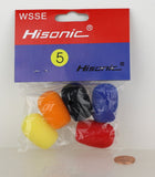 Hisonic LPWS5P Headset and Lavalier Microphone Windscreen, 5-Pack