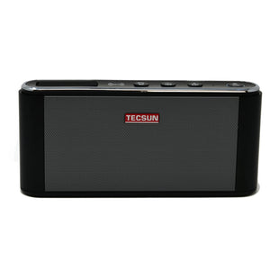 Tecsun B6 Portable Wireless Stereo Bluetooth Speaker & Audio Player with NFC Fast Pairing (Black)