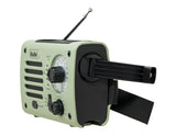 Kaito KA380 Solar Crank AM FM Emergency Weather Radio with Flashlight